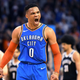 Illustration for article titled Russell Westbrook Found His Jump Shot And Is Doing Russ Shit Again